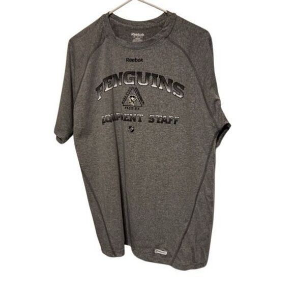 Pittsburgh Penguins Equipment Staff Attention To Detail Size Medium T-Shirt - Picture 1 of 5